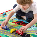Round the Town Road Rug & Car Set N7