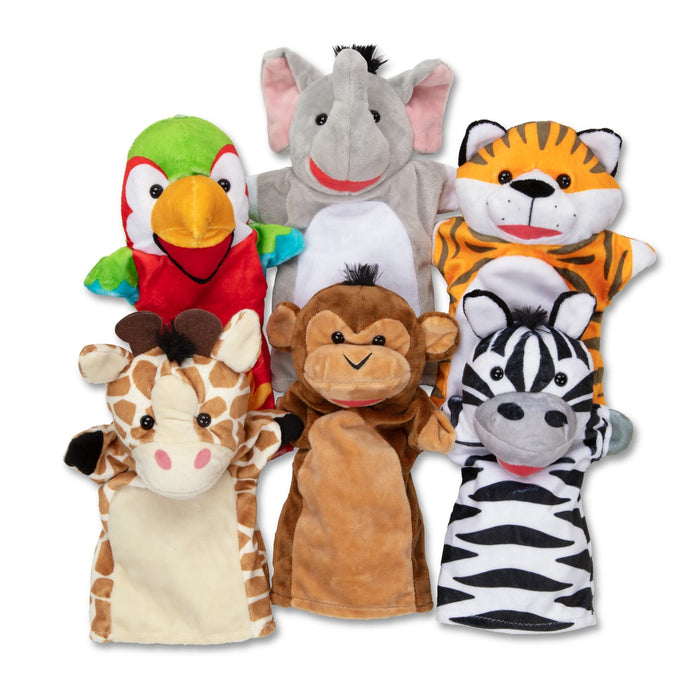 Safari Buddies Hand Puppets Y6