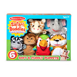 Safari Buddies Hand Puppets Y6