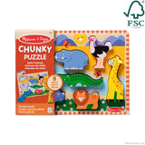 Safari Chunky Puzzle - 8 Pieces J3