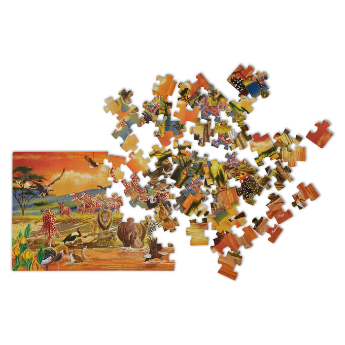 Safari Floor Puzzle - 100 Pieces Q8