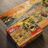 Safari Floor Puzzle - 100 Pieces Q8