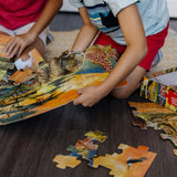 Safari Floor Puzzle - 100 Pieces Q8