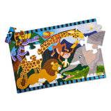 Safari Social Floor Puzzle - 24 Pieces Q0