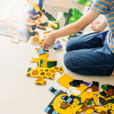 Safari Social Floor Puzzle - 24 Pieces Q0