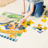 Safari Social Floor Puzzle - 24 Pieces Q0