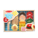 Sandwich Making Set - Wooden Play Food V6