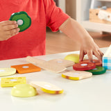 Sandwich Making Set - Wooden Play Food V6