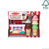 Scoop & Stack Ice Cream Cone Magnetic Play Set W1