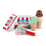 Scoop & Stack Ice Cream Cone Magnetic Play Set W1