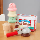 Scoop & Stack Ice Cream Cone Magnetic Play Set W1