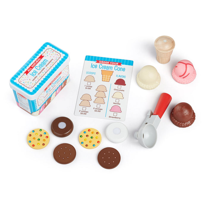 Scoops & Sandwiches Ice Cream Play Set Y1