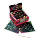 Scratch Art Rainbow Mini Notes _Box of 125 L1