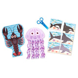 Sea Life Scissor Skills Activity Pad A4