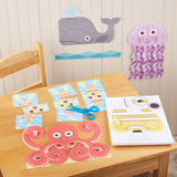 Sea Life Scissor Skills Activity Pad A4