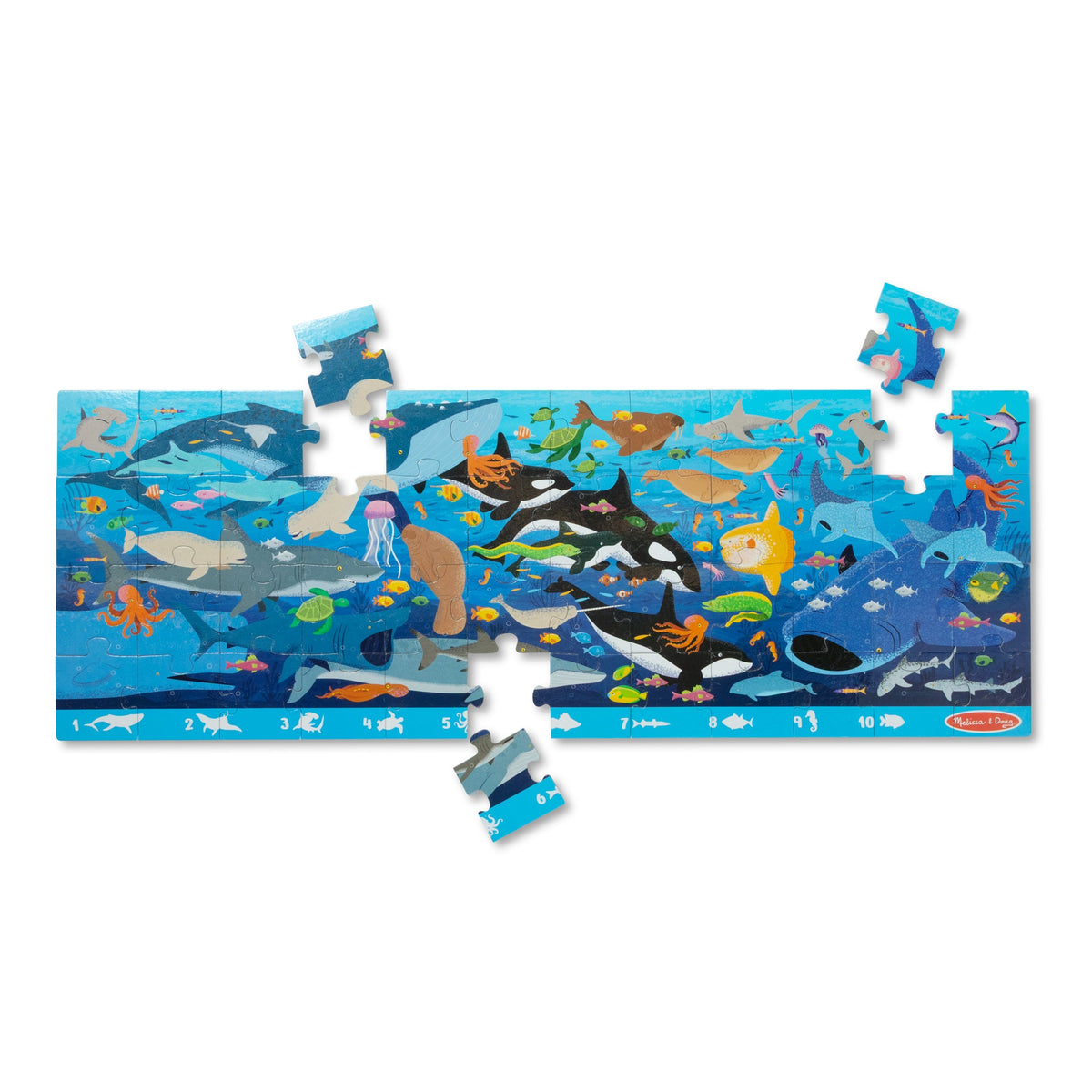 Search & Find Beneath the Waves Floor Puzzle - 48 Pieces U4