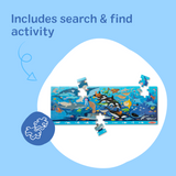 Search & Find Beneath the Waves Floor Puzzle - 48 Pieces U4