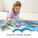 Search & Find Beneath the Waves Floor Puzzle - 48 Pieces U4