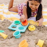 Seaside Sidekicks Sand Cupcake Set Y2