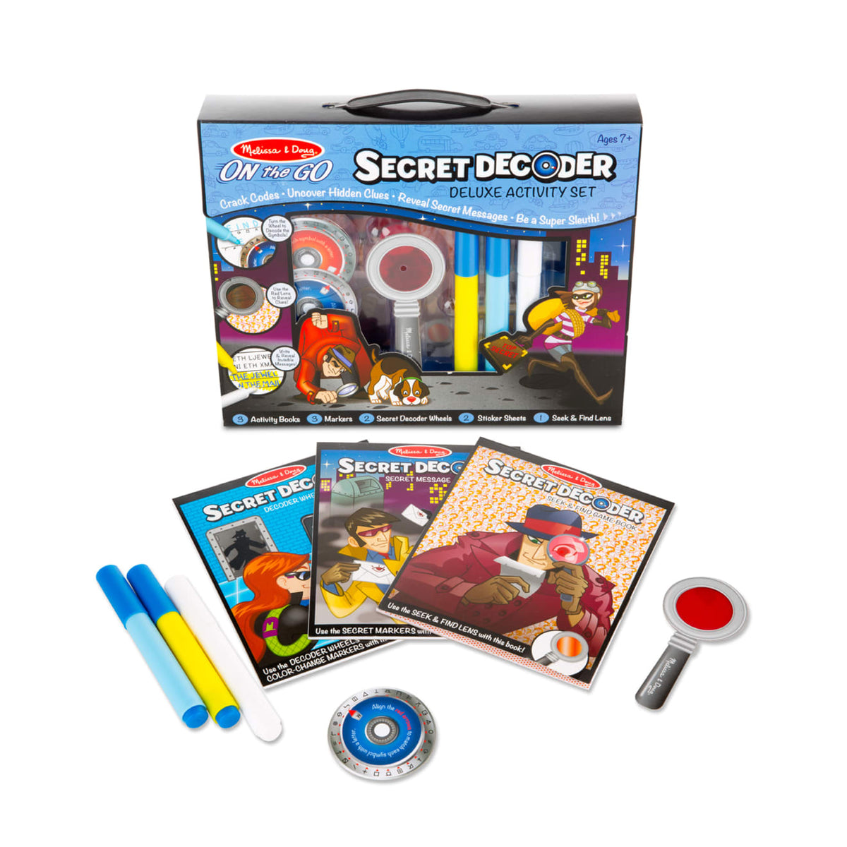 Secret Decoder Deluxe Activity Set - On the Go Z2