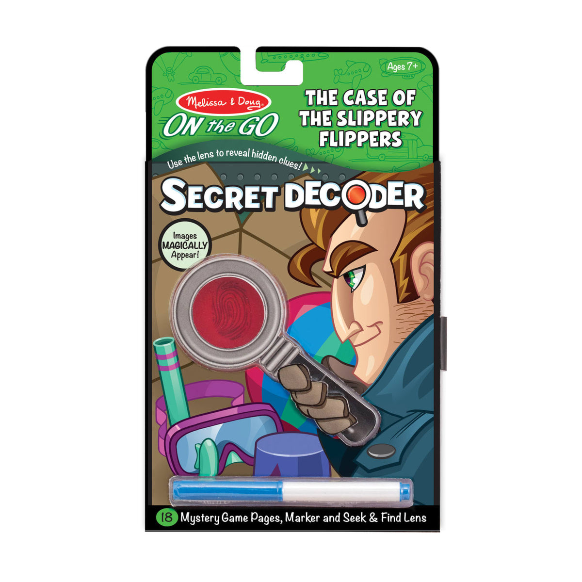 Secret Decoder Set - Case of the Slippery Flippers F3