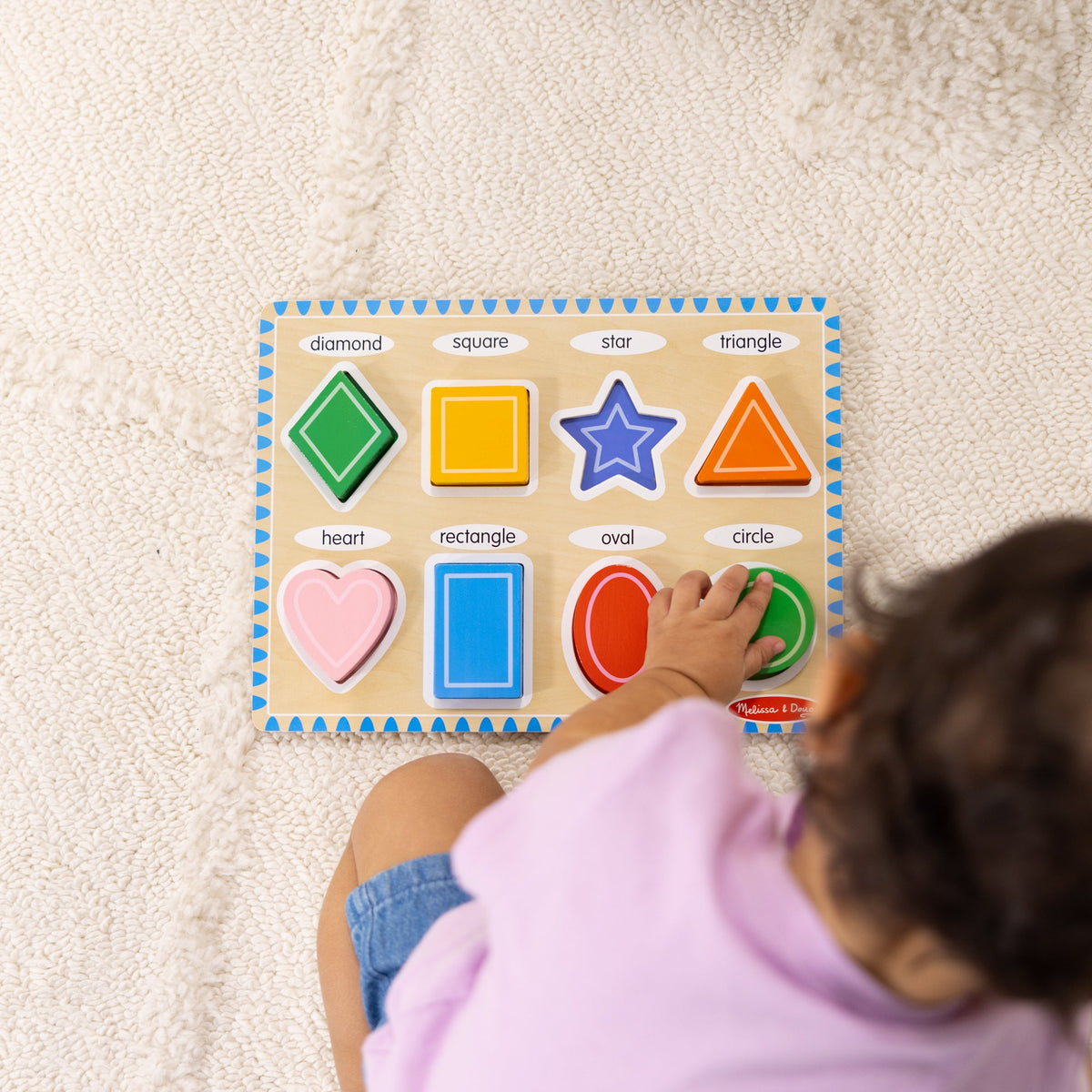 Shapes Chunky Puzzle - 8 Pieces L7