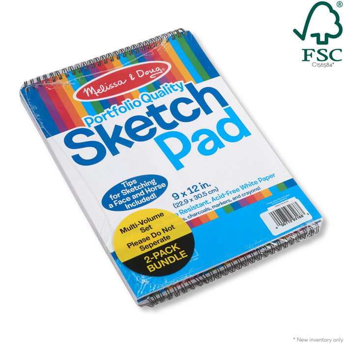 Sketch Pad 2-Pack (9-Inch x 12-Inch) A0