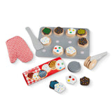 Slice & Bake Cookie Set - Wooden Play Food U3