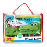 Soft Activity Book - Whose Feet? S7