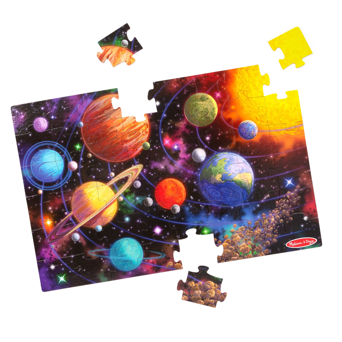 Solar System Floor Puzzle - 48 Pieces V6