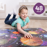 Solar System Floor Puzzle - 48 Pieces V6