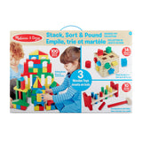 Stack, Sort & Pound Wooden Toy Collection B8