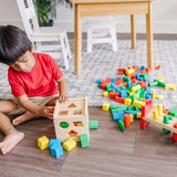 Stack, Sort & Pound Wooden Toy Collection B8