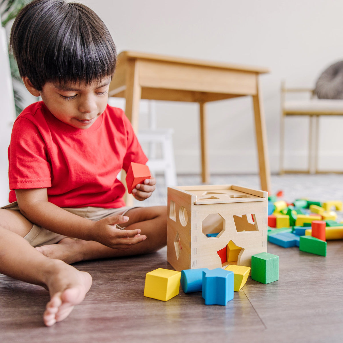 Stack, Sort & Pound Wooden Toy Collection B8