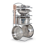 Stainless Steel Pots & Pans Play Set H1