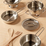 Stainless Steel Pots & Pans Play Set H1