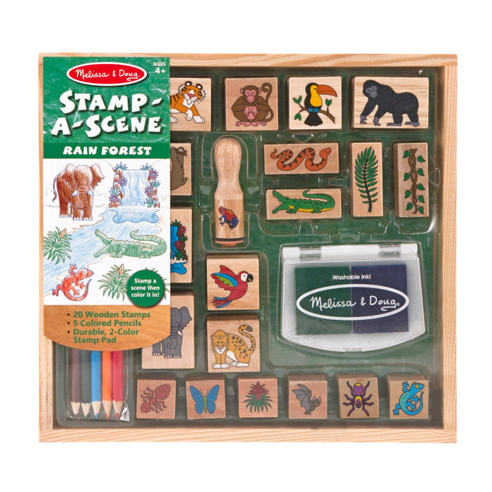 Stamp-a-Scene Rain Forest E0