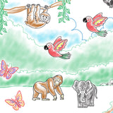 Stamp-a-Scene Rain Forest E0