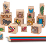 Stamp-a-Scene Rain Forest E0