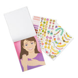 Sticker Pad - Jewelry & Nails Glitter Collection Q2