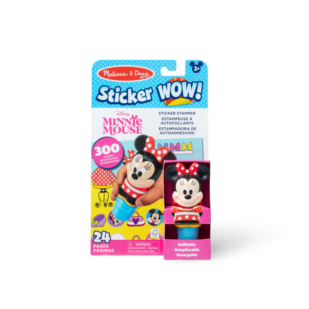 Sticker WOW! Activity Pad & Sticker Stamper - Disney's Minnie Mouse Q8