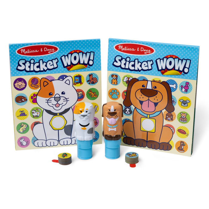 Sticker WOW!® Activity Pads & Sticker Stampers VALUE PACK - Pets J9