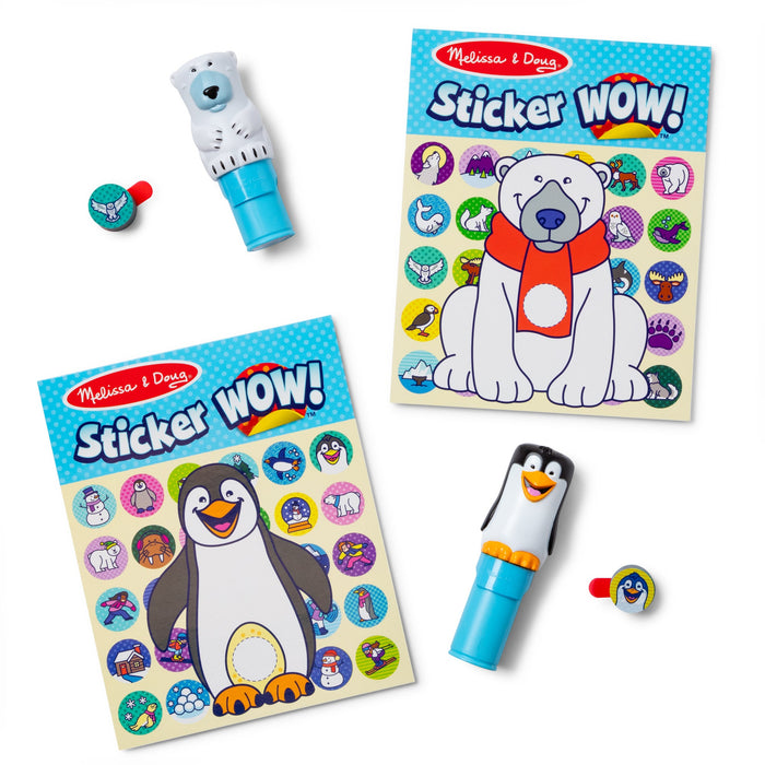 Sticker WOW!® Activity Pads & Sticker Stampers VALUE PACK - Winter S2
