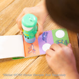 Sticker WOW!® Mini Activity Pad & Refill Stickers - Dinosaur (200+ Stickers, Stamper Not Included) R1