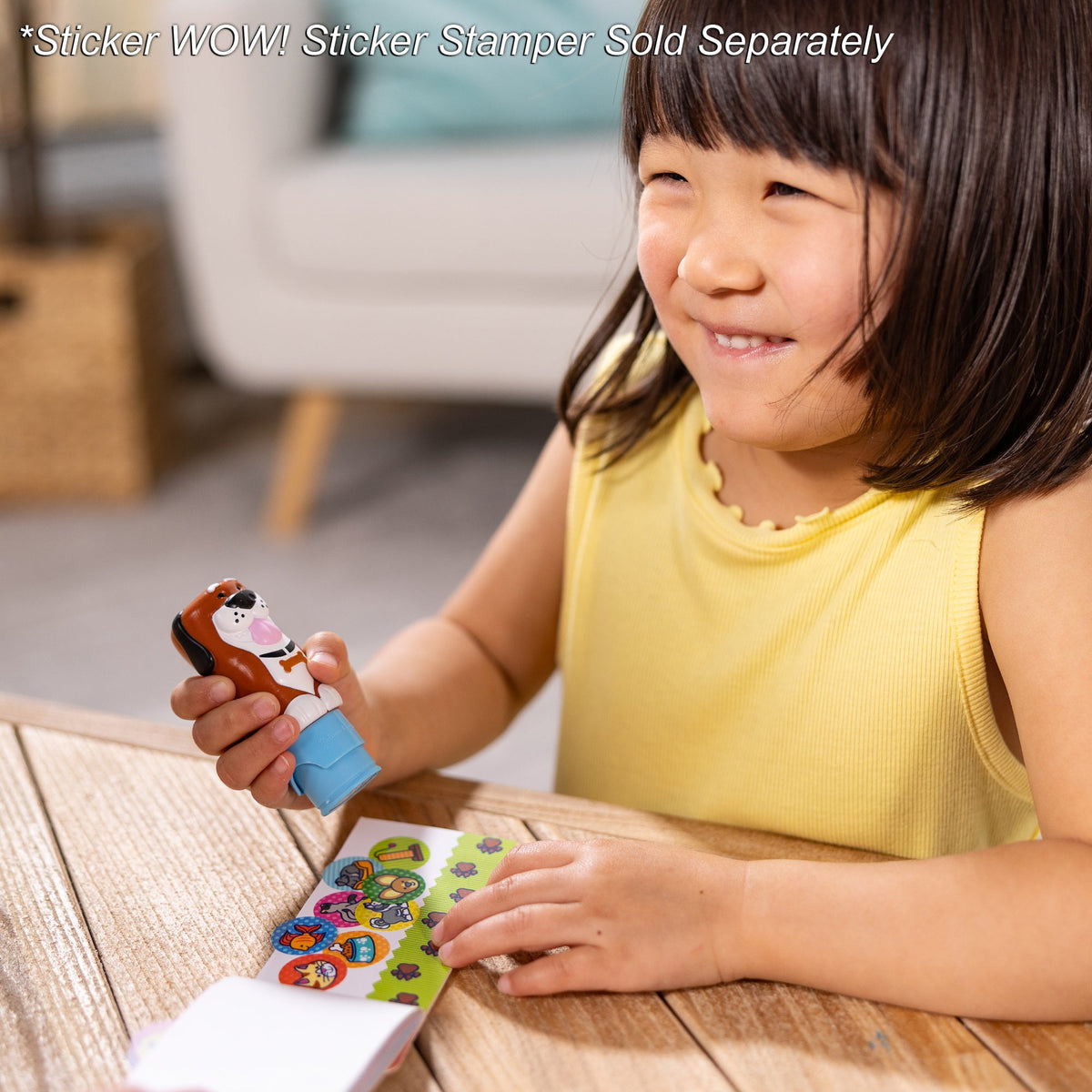 Sticker WOW!® Mini Activity Pad & Refill Stickers - Pets (200+ Stickers, Stamper Not Included) Y0