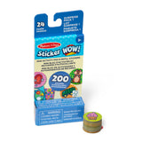 Sticker WOW!® Mini Activity Pad & Refill Stickers - Surprise Pack 1 (200+ Stickers, Stamper Not Included) I2