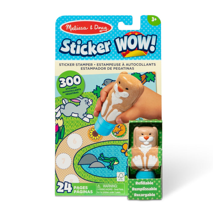 Sticker WOW!™ Activity Pad & Sticker Stamper - Bunny A6