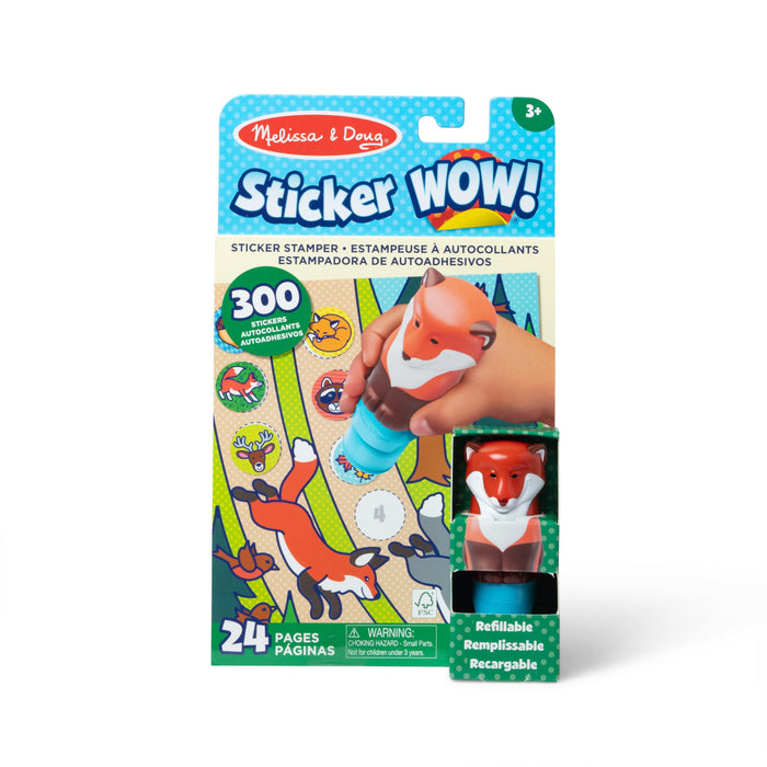 Sticker WOW!™ Activity Pad & Sticker Stamper - Fox Z1