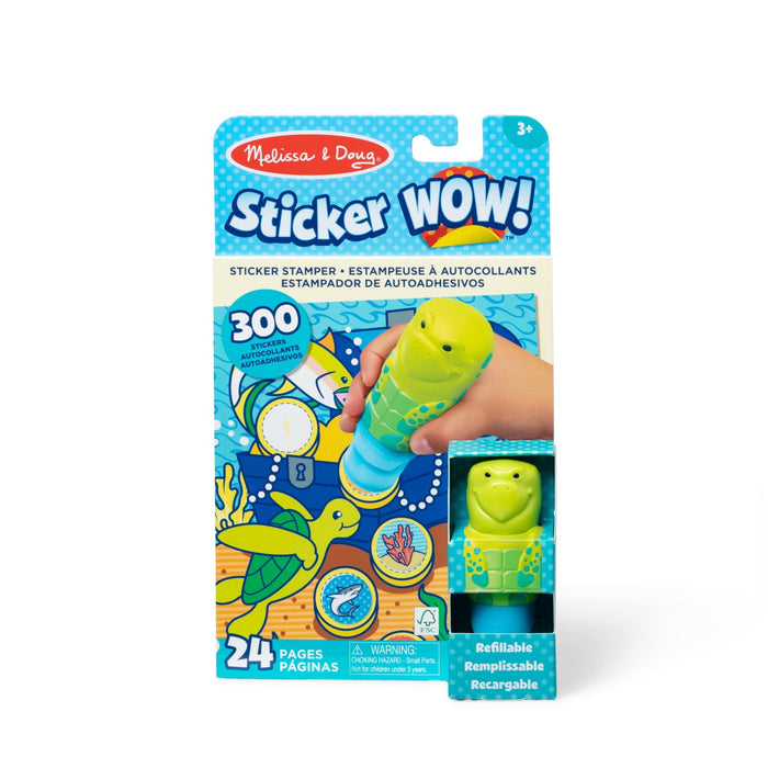 Sticker WOW!™ Activity Pad & Sticker Stamper - Sea Turtle Y6