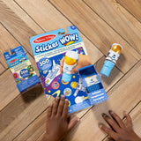 Sticker WOW!™ Astronaut Bundle: Activity Pad & Sticker Stamper + Mini Activity Pad and 200 Refill Stickers D4